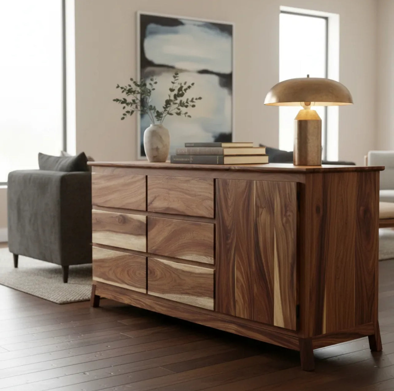 Bufetera 6cajlnes 2 puertas