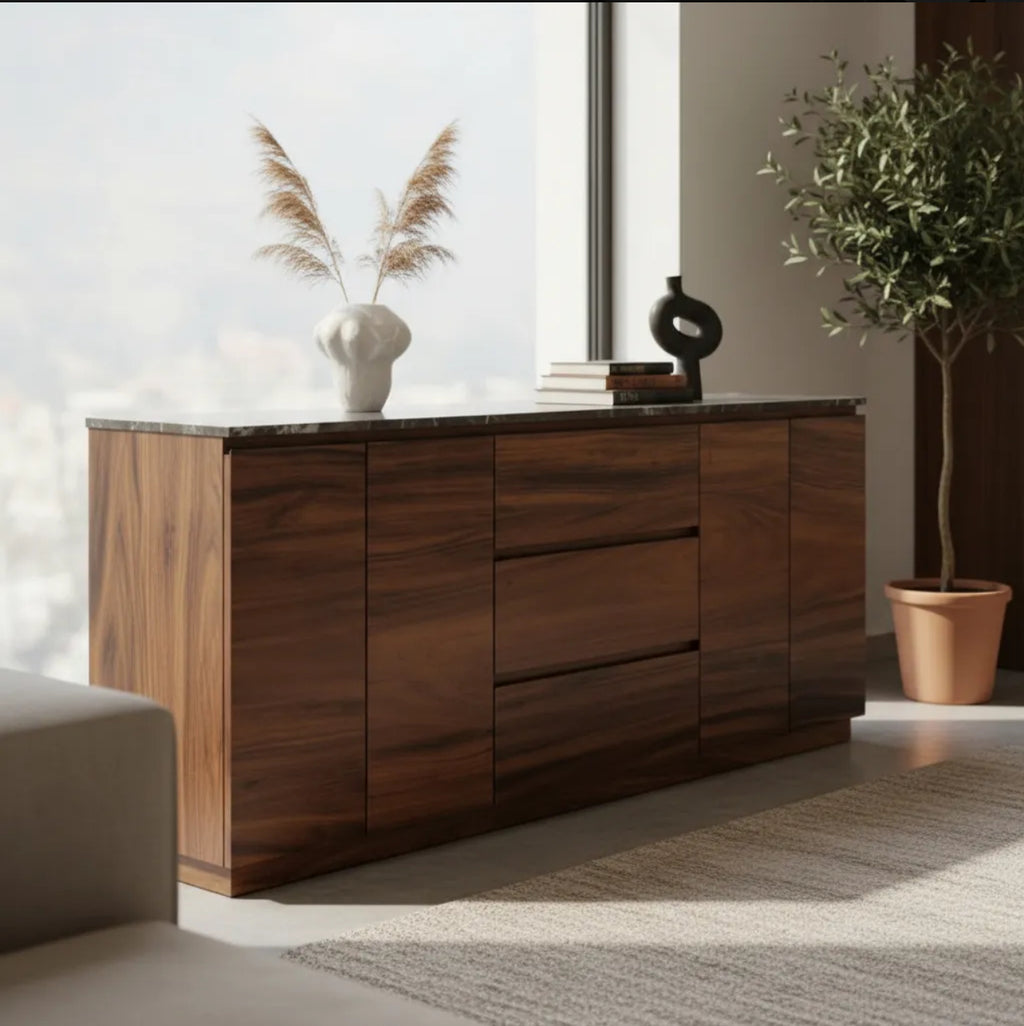 Bufetera 3 cajones 4 puertas