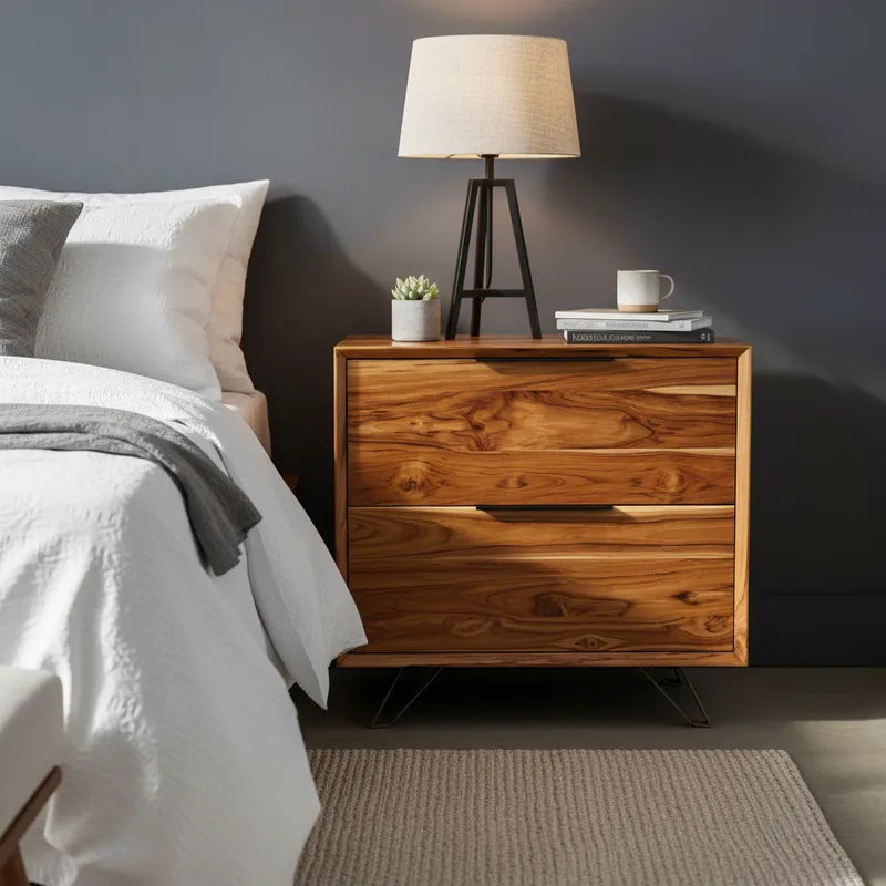 Mesa de noche 2/cajones